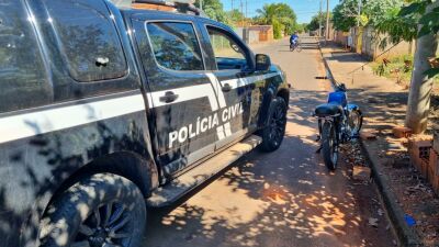 Imagem da notícia Jovem é preso em flagrante com moto adulterada em Aparecida do Taboado
